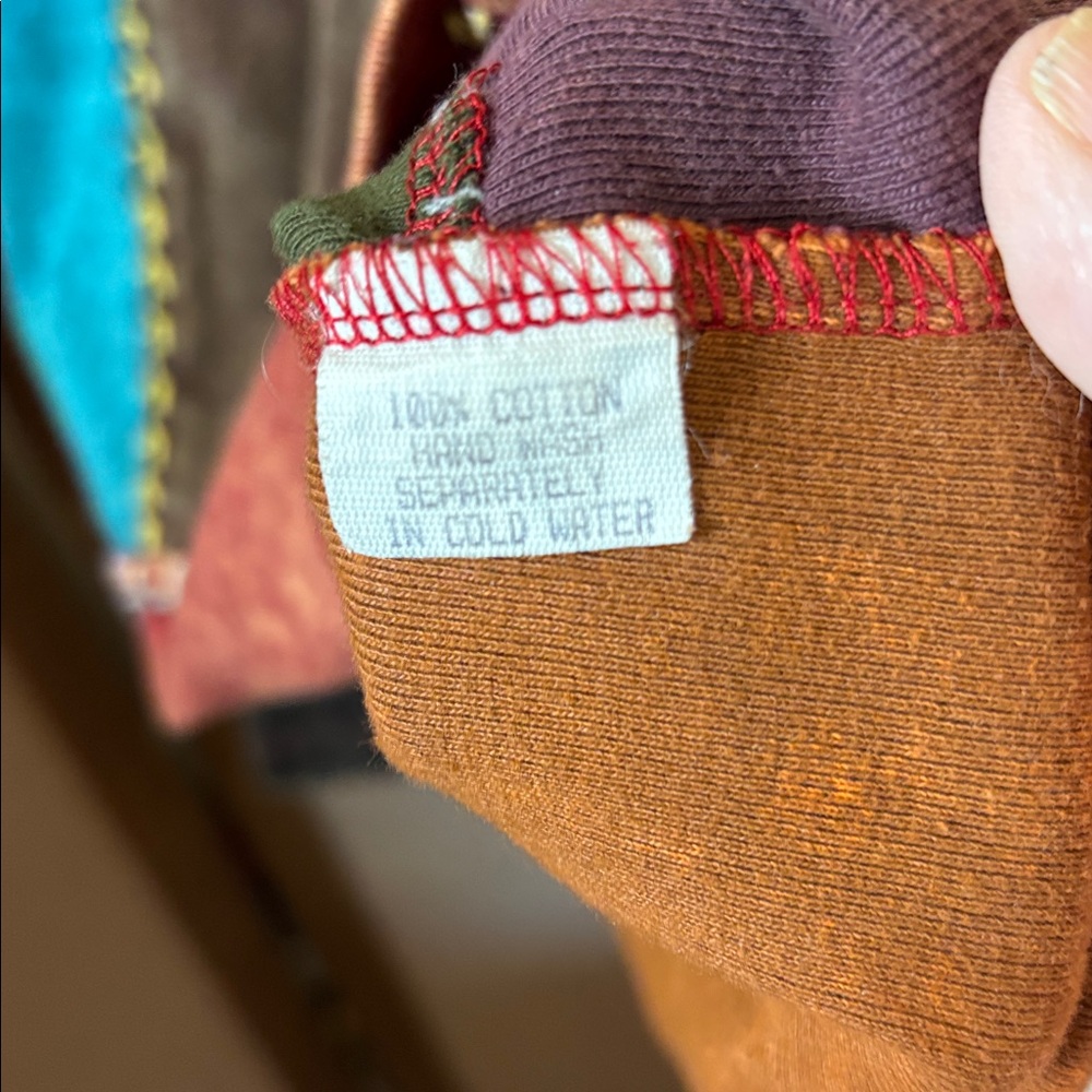 Art studio, multicolored front patchwork, T-shirt… - image 7